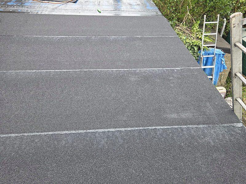 Completed flat roof on a Cork extension